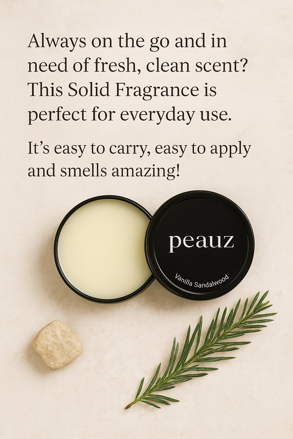 Solid Fragrance · Vanilla Sandalwood